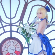 Fate/ZERO Saber Lil Cosplay costumes NJFH TKFY