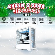 BONMECOM2 คอมประกอบ / CPU AMD AM4  RYZEN 5 5500 / RTX 3050 6GB/ Case เลือกแบบได้ครับ