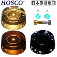 Repair Area HOSCO 110 Series Gibson Style Speed Knob Tricolor Volume Tone Cap Electric Guitar