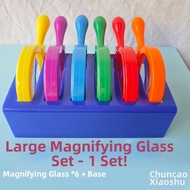 Cartoon Shaped Science Experiment Magnifying Glass for Children