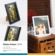 2A Picture Frame 5R/A5 Minimalist Black and White Wall Decor Photo Frame (Y2113)