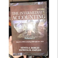 The Intermediate Accounting Volume 3 by Robles 2017 edition