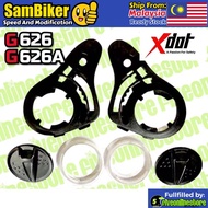 ❀ Helmet Motorcycle ❀ ✴XDOT G626 New Design Original Helmet Side Cover Ratcher Gear Base with Twist 