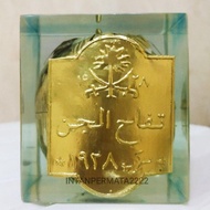 buhur APEL - JIN press viber asli turki kuning emas ukuran besar