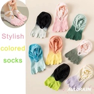 Aulora3n Yoga Socks - Cotton Blend with Silicone Non-Slip Pads | Perfect for Indoor Yoga and Pilates