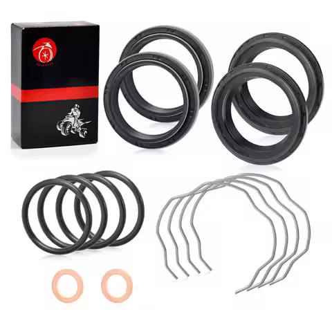 Fork Dust Oil Seals Kit 41x53x8/10.5mm For Yamaha V-Star 650 950 1100 1300 XVS650 XVS950 XVS1100 XVS