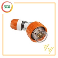 SCHNEIDER S56PA520EO_G15 S56 Angled Plug 500V 20A 5R IP66 Orange (cupex)
