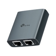 TP-Link EH210 1-to-2 Gigabit Ethernet Splitter Adapter – 1000Mbps LAN Extender with USB-C Power & Ca