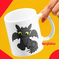 Custom Toothless Dragon Mug