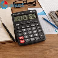 GLENES Large-screen Display Calculator, Accounting Tools Battery-powered 12-digit Calculator, Office