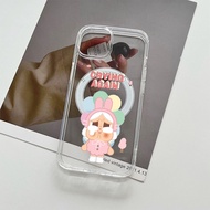 Rabbit Crybaby Lovely Magnetic phone Casing For iphone 12 13 14 15 16 17 pro max