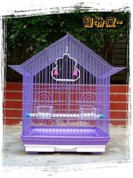 @寵物瘋@~比人貴在降價!紫色房屋型造型鼠籠/鳥籠.適松鼠.飛鼠.蜜袋鼯.花栗鼠.西伯利亞小飛鼠.101.