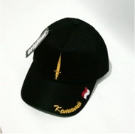 Topi pria murah logo Komando Bordir Kuning
