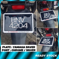 No Plate Motor YAMAHA HONDA Frame With Alkalic Motorcycle Number Plate For Y15ZR Y16ZR 135LC RSX