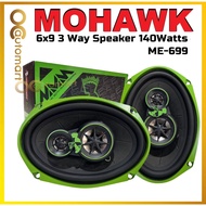 Mohawk 6x9 Car 3Way Speaker ME-699 Coaxial Speaker Spiker Kereta Speaker Bujur 6 x 9 Size