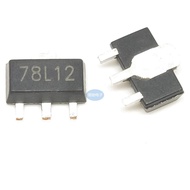 78L12 Brand New L78L12 78L12 SOT-89 Patch Three-End Voltage Regulator Tube SOT-89 12V