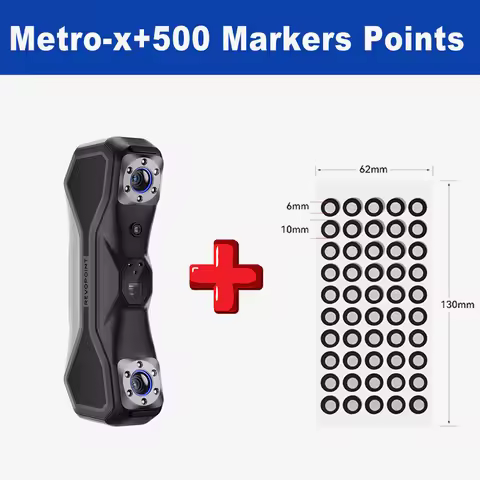 Revopoint metro X 3D BlueMultiple-line Laser Scanner For CAD Designer High Precision Up to 0.01mm(Se