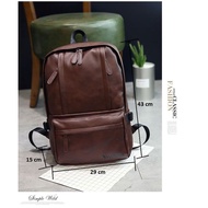 Msd168 WEST WOOD Premium Leather Backpack A551