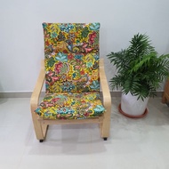 Poang Cover Ikea Poang Armchair Slipcover Chair Custom Made - Yellow Flower