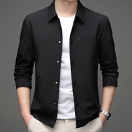 Áo khoác nam áo khoác kaki cúc bấm kiểu dáng đơn giản nhẹ nhàng không kém phần sang trọng H55