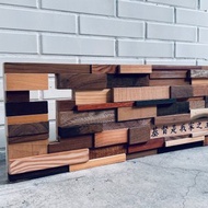 福音商品 手作木作 受洗祝福 聖誕禮物 實木工藝 基督是我家之主