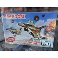 Freedom model compact series f'16c and f-16i sufa storm plasticFALCON kit model eggplane sd plane mi