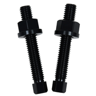 Motorcycle M8 CNC Rear Axle Blocks Chain Adjuster Bolt For Kawasaki KX85 KX100 KX125 KX250 KX250F KX