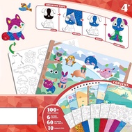 Trẻ em 3D DIY FOIL ART KIT