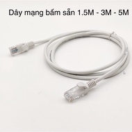Pre-made network cable length 1m 1.5m 2m 3m 5m - Internet network cable