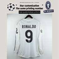 2009-2010 Real Madrid Retro Home Shirt No. Ronaldo European Championship Customization