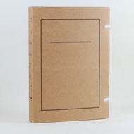 Kraft Paper Archive Box Document Case Thickened Imported Kraft Paper File Box Document Archive Box T