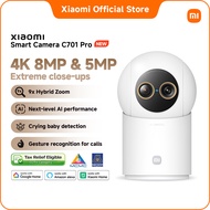 【SIRIM】New Xiaomi Smart Camera C701 Pro | Dual-Lens 4K 8MP+3K 5MP 360° Pan Rotation Voice & APP Cont