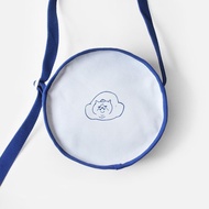 金元寶招財肥貓小圓側背包