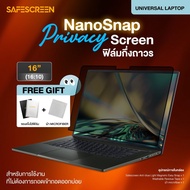 Semi-Permanent Anti-Scratch Film For Universal Laptop 16 (Window Laptop) (NanoSnap Privacy Screen) 1