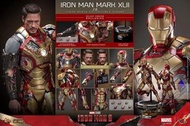 Hot Toys Iron Man Mark XLII 2.0 1/6 比例人偶 mark 42 deluxe