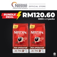 PROMO - NESCAFE CLASSIC Pack Kopi Segera - 500g x2 (Twin Pack)