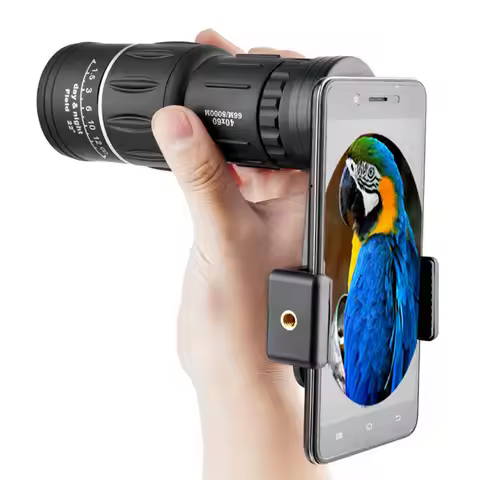Camping Telescope Powerful Monoculars 40x60 HD Binoculars Long Range High Quality Zoom With Phone Cl