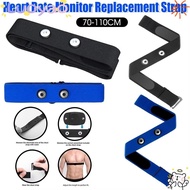 LUOYAO Replacement Strap, Elastic Soft Heart Rate Monitor Strap, Adjustable Solid Color Replacement 