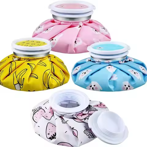 Water Filling Cloth Ice Pack Cartoon Cute Cooling Ice Pack Cold and Hot Physiotherapy Exercise Physi