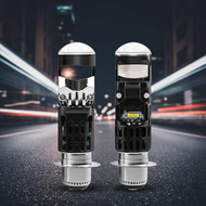 1 Piece P15D H6M LED Mini Projector Motorcycle Headlight Bulb Aluminum DC12-24V Fog Light  1 Keping 