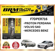 SPARK PLUG BOSCH F7DPER716 (PL)  -  P.PERDANA Volvo S40Mercedes Benz W203>C180S280W10>E200Jaguar XF/