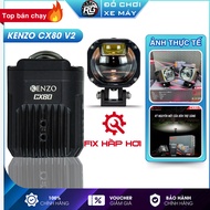 Kenzo CX80 V2 2024 Waterproof ball bearing light, strong light, 36 heat dissipation blades