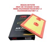MEAUSU AIR FILTER  MSAF-04E 129 620(04E 129 620)  MODEL:VOLKSWAGEN TIGUAN MK2 1.4 / GOLF MK7 1.4