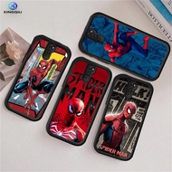 RK75 Spiderman hp Plating Casing for OPPO Narzo 8S A54 8 A53 A54S A52 A33 A53S A16s A11S A16 A72 30 