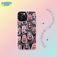 BLKPNK COLLAGE IMD CASE THICK BUMPER CASE FOR IPHONE 13 PRO MAX UNTIL IPHONE 6/7/8