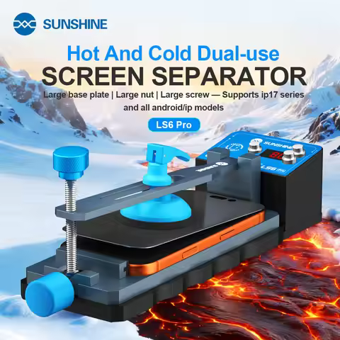 SUNSHINE LS6 Pro Universal Mobile Phone LCD Screen Separator Supports ip17 Android/IP Screen Separat