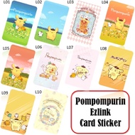 Pompompurin Ezlink Card Sticker (Hologram)