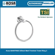 Kosa BA007RSS S/Steel Matt Finished Towel Ring 2