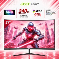 [New Model] [240Hz Refresh Rate] Acer Nitro ED270 W0 27-Inch FHD (VA) Curved Gaming Monitor