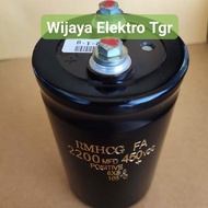 KAPASITOR 2200MFD 450VDC KAPACITOR 2200UF 450VDC-Amartya